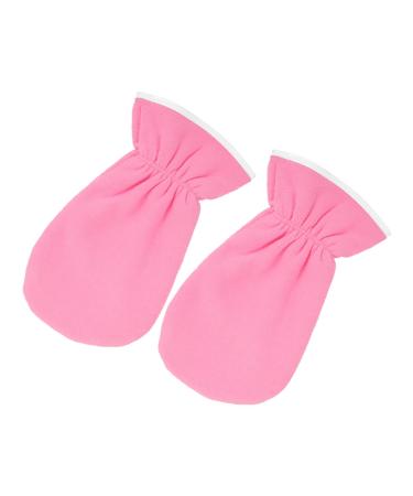 Mikinona 1 Pair Exfoliating Exfoliating Gloves Thickened Gloves Body Gel Moisturizing Spa Hands Gel Hand Gloves Beauty Care Gloves Spa Gloves Lotion Essential Oil Polyester 29x16cm