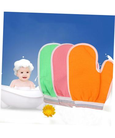 Hemoton Anti-Scald Shower Gloves with Rhinestone Separator - Exfoliating Luxury Spa Bath Accessory & Car Diffuser Scrubber - Buy Online on GoSupps.com