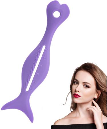 Eyeliner Stencils Silicone Eyes Wing Eyeliner Stencils Tool Lightweight Soft Portable Makeup Stencil for Girls Women Teens Females Purple - Buy Online on GoSupps.com