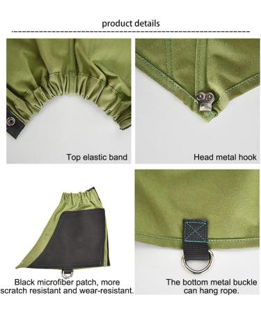 HUSHUI Low Gaiters - Waterproof Adjustable Ankle Gaiters for Hiking Climbing & Walking | Durable Overshoes for Men & Women - Buy Online on GoSupps.com