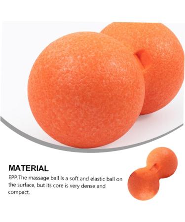 Gatuida 2 STK Peanut Massage Ball | Peanut Fitness & Mobility Ball for Yoga & Foot Massage - Double Lacrosse Massage Device - Buy Online on GoSupps.com