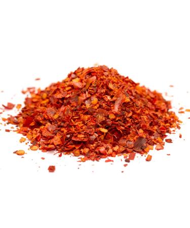 Sichuan Chili Flakes 8 oz - Authentic Medium Hot Spice for Asian Dishes | Amazing Chiles and Spices - Buy Online on GoSupps.com