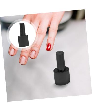  ARTSEWPLY 10 Pieces Bottle Nail Polish Nail Gel Builder Holder For Nail Polish Refillable Nail Polish DIY Nail Couture Gel Nail Polish Package Nail Bottles Para Plastic P.p Black - Buy Online on GoSupps.com