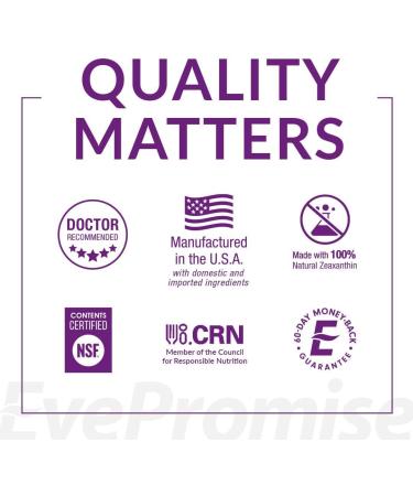 EyePromise Restore - Patented Eye Health Supplement with Lutein, Vitamins, Omega-3 Fish Oil & Zeaxanthin - 180 Softgels - Buy Online on GoSupps.com