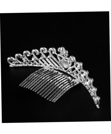 Beaupretty Crown Comb bridal headpiece Bridal Comb Rhinestone Bridal Comb Headpiece Tiara Comb Wedding Tiara - Buy Online on GoSupps.com