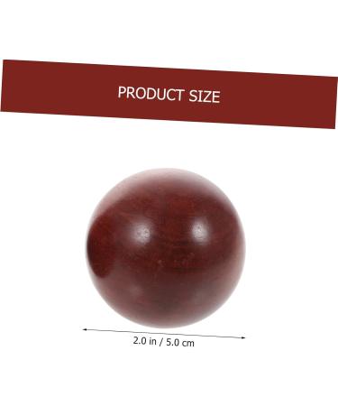 Buy Tovinanna 3 Set Handball Massage Balls - Premium Wooden Wellness Gifts | Smooth Rosewood Massagers for Relaxation - Buy Online on GoSupps.com