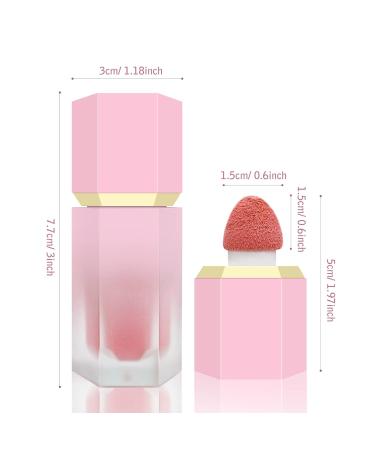 Liquid Blush Makeup Soft Cream Blush Stick for Cheeks Long-Wearing Silky Formula Lightweight Natural-Looking Dewy Finish Face Blush 2 packs (02 & 03) 2 & 3 - Buy Online on GoSupps.com