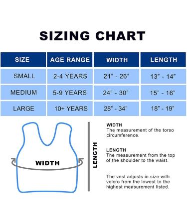 Kids Weighted Compression Vest for Autism ADHD SPD | 2lb Removable Weights | Ages 2-4 Small | Black - Buy Online on GoSupps.com