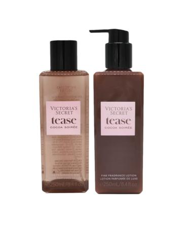 Victoria's Secret Tease Cocoa Soir e Fine Fragrance Mist & Lotion Set
