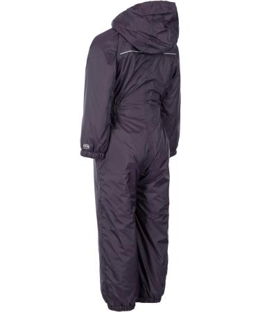 Trespass Children's Unisex Button Rain Suit 18/24 - Dark Grey - Buy Online on GoSupps.com