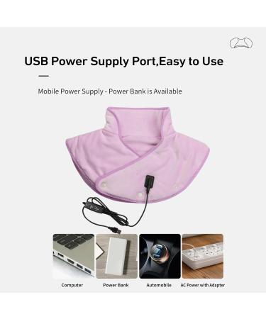 Interloximt Heated Shoulder Pad Fast Heating Neck & Shoulder Wrap with 3 Levels | Safe & Comfortable Heating Pillow for Men & Women - Buy Online on GoSupps.com