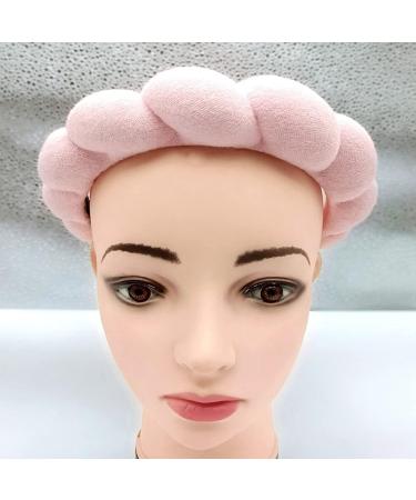 Puffy Makeup Headband Spa Headband for Women Sponge & Terry Towel Cloth Fabric Versed Headbands Hair Accessories for Skincare Yoga Face Washing Makeup Removal Shower and Facial Mask - Buy Online on GoSupps.com