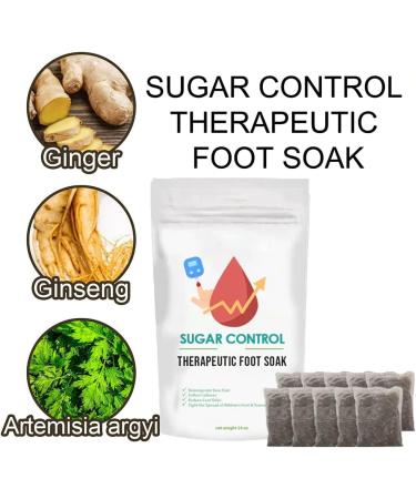 Healthify Sugar Control Therapeutic Foot Soak Sugar Control Therapeutic Foot Soak Bag Blood Sugar Control Therapeutic Foot Soak Sugar Control Soak Foot Salt (30PCS) - Buy Online on GoSupps.com