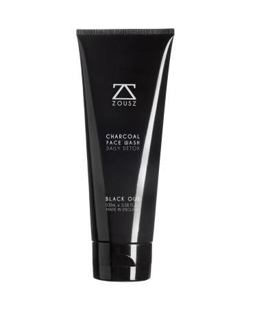 ZOUSZ Gel Nettoyant Visage Homme au Charbon | Nettoyage Profond au Charbon Actif | Purifie et Rafra chit | limine Salet s et Impuret s | Convient Tous Types de Peaux | 100ml