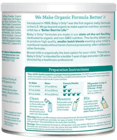 Nature's One Dairy Toddler Formula - Gentle Nutrition for Ages 12-36 Months (12.7 oz) - Buy Online on GoSupps.com