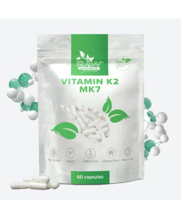 RP vitamin K2 MK7 500 g capsules |60 vegan capsules |Bioactive vitamin K formula |Made in ISO-licensed facilitiesGMO-free gluten-free milk-free and free of allergens