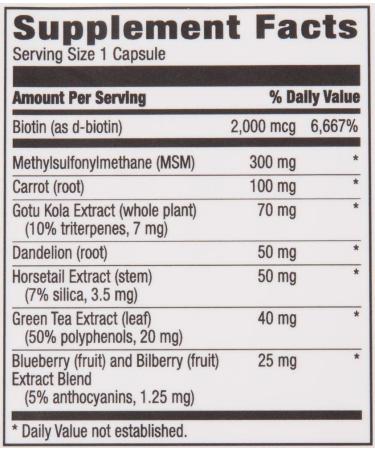 Revly Vegan Hair Skin & Nails Complex with Biotin 2000mcg - 90 Capsules - 3 Month Supply - Buy Online on GoSupps.com