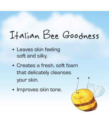 Buy Natural Shower and Bath Wash Hypoallergenic Body Wash with Italian Honey & Wheat 98.4% Natural Origin Made in Italy 8.45 oz - Buy Online on GoSupps.com