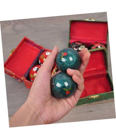 Magiclulu 2nd Handballs - Stress Relief Massage & Feng Shui Magnetic Health Balls for Fitness | Cloisonne Hand Tools - Buy Online on GoSupps.com