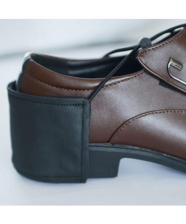 Shop LIFKOME Driving Shoe Protector & Heel Cushion - Anti-Wrinkle Indoor Shoe Cover & Travel Document Holder - Medium Black - Buy Online on GoSupps.com
