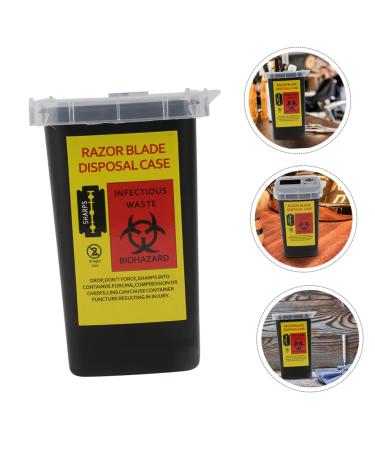 FOMIYES 4pcs Blade Storage Box - Stylish Plastic Trash Can with Mother of Pearl Shell Finish | Ideal for Organized Storage & Home Decor - Buy Online on GoSupps.com