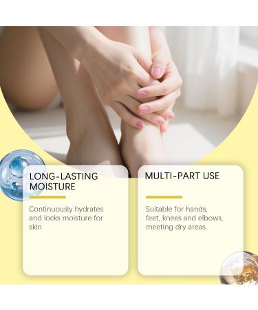  HNYXEQJL Set of 4 moisturizing foot creams with urea for cracked heels and dry skin tea tree oil callus remover gel moisturizing and anti-crack cream - Buy Online on GoSupps.com