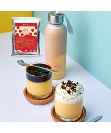 Zacely Egg Pudding Powder - Protein Pudding for Dessert Toppings & Bubble Tea - Egg Pudding Jelly Powdered Form - Easy to Make Dried Egg Pudding Powder (1kg) - Buy Online on GoSupps.com