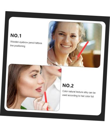 WOONEKY 8pcs Eyebrow Pencil Eyeliner Waterproof Eye Liner Pencil Eyebrow Pencils Liquid Brow Pen Pens Wooden - Buy Online on GoSupps.com