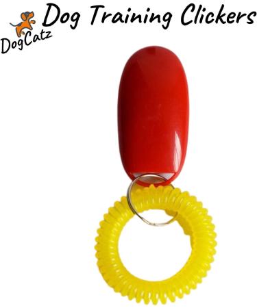 Puppy Clicker for Obedience Training | Train Pets Puppies Cats & Dogs - Red - Buy Online on GoSupps.com