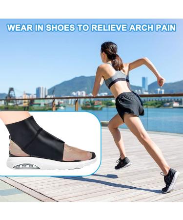 Arch Support Compression Socks & Sleeves for Plantar Fasciitis Relief | Orthotic Insole for Flat Feet - Men & Women - Buy Online on GoSupps.com