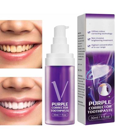Aibyks Teeth Whitening Toothpaste - Color Toothpaste | 30ML Toothpaste for Removing Teeth Stains Fresh Breath | Oral Cleaning Care Toothpaste for Sensitive Teeth - Buy Online on GoSupps.com
