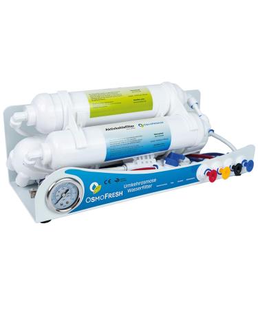 Osmofresh Osmosis system Smartline Gold 100 GPD |Reversalosmosis water filter up to 380l daily performance Direct flow fresh water |Aquaristics |Marine aquarism