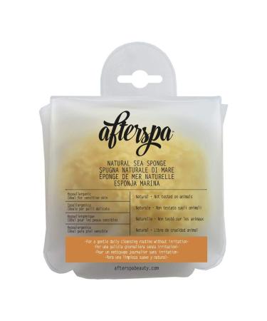 Natural Sea Sponge - AfterSpa Beauty - No Matter Your Skin Type  This Product Helps Keep It Clean and Radiant in A Natural Way with A Gentle Exfoliation. 1