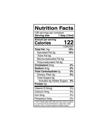 Kevala Organic Extra Virgin Sesame Oil 1/2 Gallon (64 fl oz) - Pure & Cold-Pressed - Buy Online on GoSupps.com