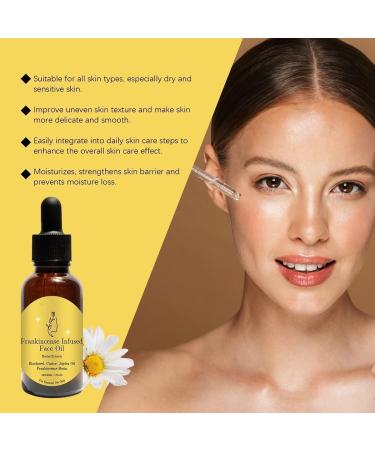Frankincense Resin Oil For Face Frankincense Resin Infused Oil For Face Organic Black Seed Castor & Jojoba Oils Frankincense Resin Oil Essential Cold Pressed Serum Anti-Aging Wrinkle(2pc) - Buy Online on GoSupps.com