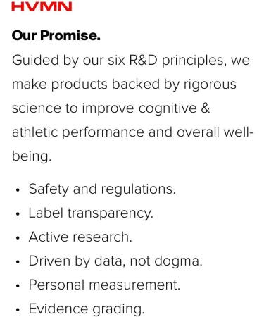 HVMN Rise Nootropic Supplement - Bacopa Monnieri, Ashwagandha, CDP Choline, Citicoline - 60 Count - Buy Online on GoSupps.com