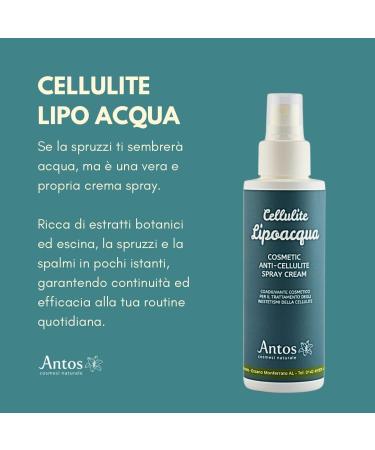ANTOS Cellulitis LipoAcqua cr me cellulitis spray concentrate Ecobio Code A46 - Buy Online on GoSupps.com