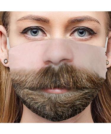 Funny Washable Cotton Mouth Protection | Breathable Neck Gaiter & Bandana - Multi-Way Fabric Scarf - Buy Online on GoSupps.com