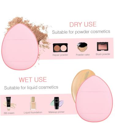  Gogogmee 25 Pieces Mini Powder Puff with Finger-Shaped Band Compact Versatile for Foundation Concealer Isolating Cream Suitable for Daily Professional Use - Buy Online on GoSupps.com