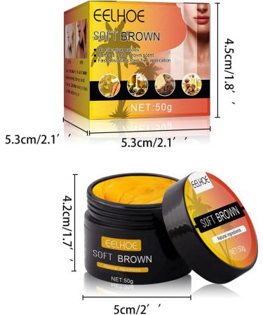 Wangjiahua Eelhoe Tanning Gel - Intensive Brown Premium Accelerator Cream for Sunbeds & Outdoor Sun - 2PCS Set - Buy Online on GoSupps.com