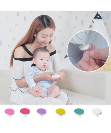 12 Pack Baby Nail File Replacement Pads - Professional Electrical Nail Trimmer Grinding Heads - Baby Nail Care Accessories - Buy Online on GoSupps.com