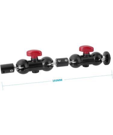 CAMVATE Dual Mini Ball Head Extension Arm - 1/4-20 Male & Female Mount Threads - Buy Online on GoSupps.com