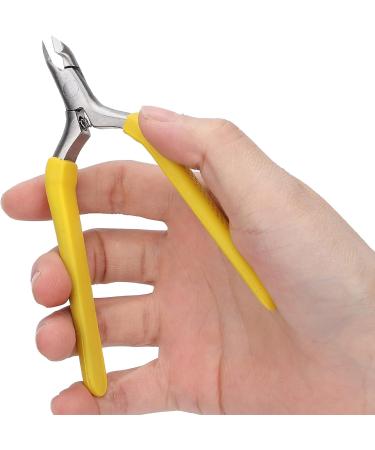 Professional Cuticle Cutter Non Slip Cuticle Nipper Stainless Steel Lightweight and Portable for Go Out for Travel for Pedicure Shop for Home - Buy Online on GoSupps.com