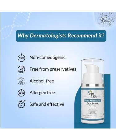 20% Niacinamide Face Serum - Pore Minimizer with Glucosamine & Hyaluronic Acid | Hydrating Serum for Men & Women - 15g - Buy Online on GoSupps.com