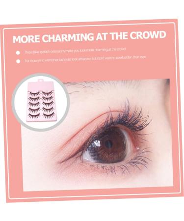 15 Pairs Fake Eyelashes Lash Extensions Makeup Extensions Lashes False Eyelash Reusable Natural Makeup Eyelash False Eyelashes Women Fake Lash Fluffy Extend Miss Fiber - Buy Online on GoSupps.com