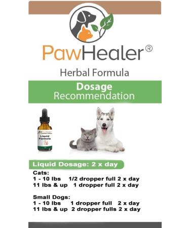 PawHealer Urinary Free Flow Basic Formula for Cats - 2 fl oz - Herbal Liquid Herbs for Bladder Stones/Crystals - Buy More Save More - Buy Online on GoSupps.com