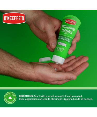 O'Keeffe's Working Hands Hand Cream 3 oz Tube (Pack of 2) - Relieves and Repairs Extremely Dry Hands - Buy Online on GoSupps.com