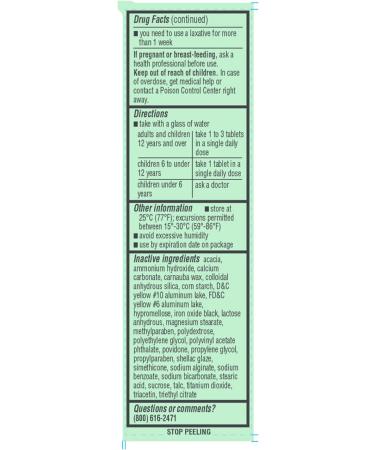 Major Bisacodyl Stimulant Laxative Tablets 100 ct - Fast-Acting Constipation Relief - Buy Online on GoSupps.com
