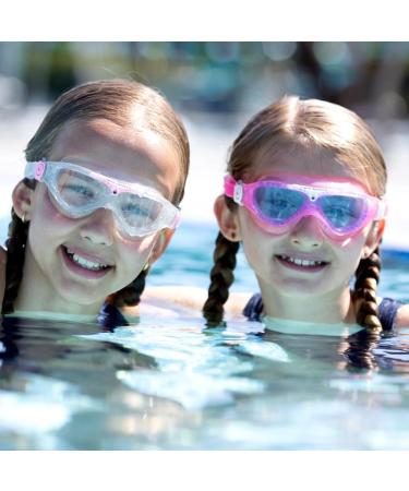 Buy Aquasphere Vista JR Swimming Goggles for Kids | UV Protection & Leak-Free Silicone Seal for Ages 6+ - Perfect for Boys & Girls - Buy Online on GoSupps.com