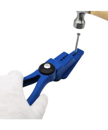 Finger protection hammer nail holder for hammering protectors nail pliers pliers nail gripper tool DIY nail screw holder simple positioning of the nails